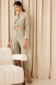 Leonor Belted Pants in Thyme Online Clothes Singapore Shopping