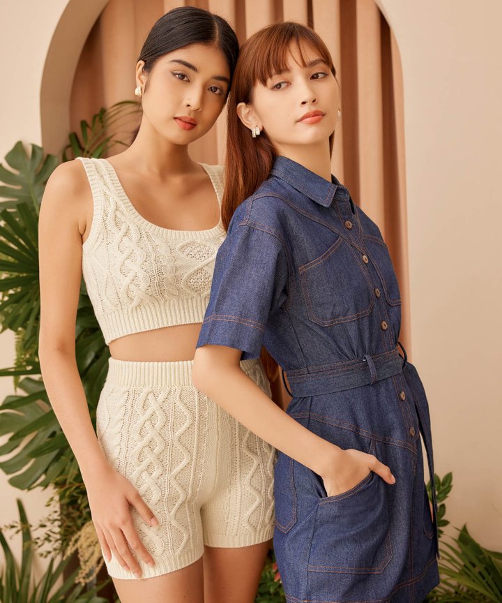 Byron Knit Top - Ivory