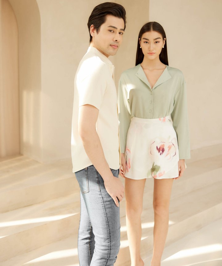 Cassia Floral Wrap Skirt