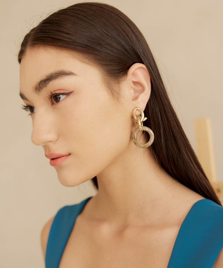 Hema Resin Earrings