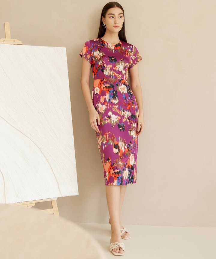 Juniper Midi - Boysenberry